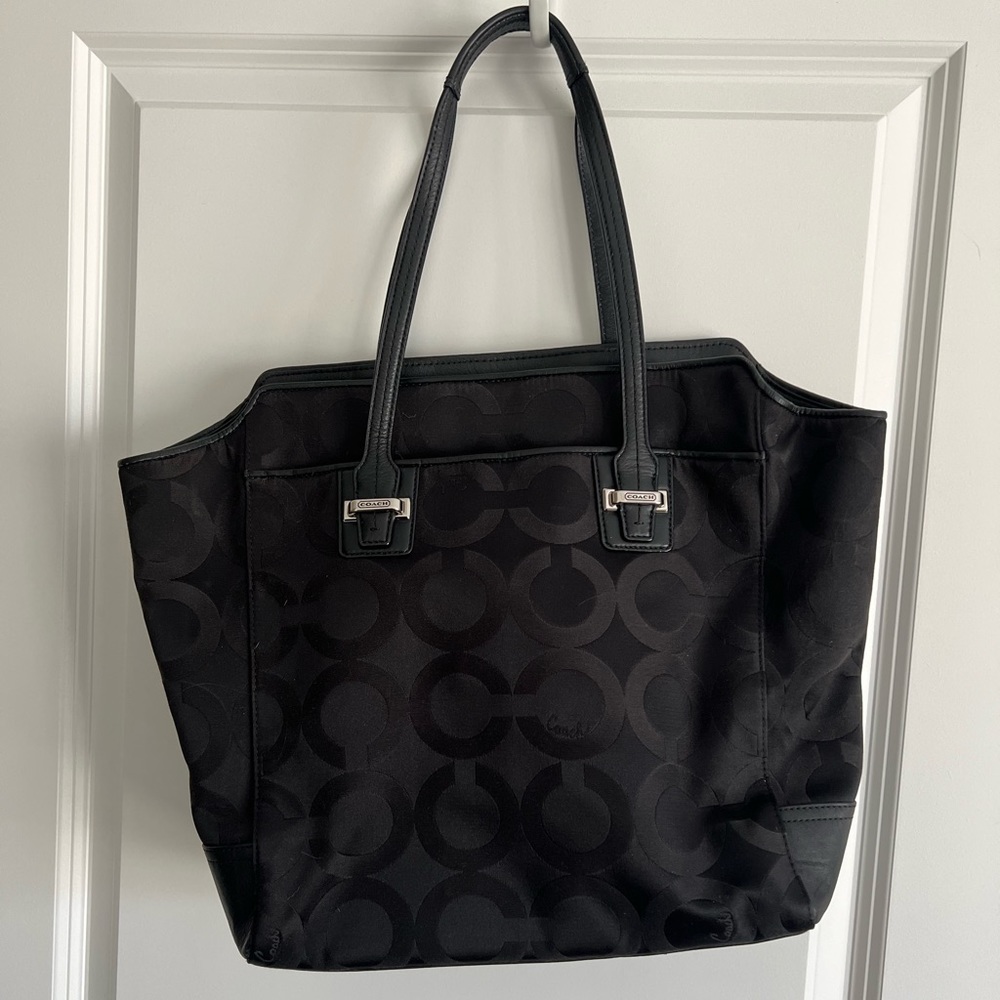 Black Coach Tote